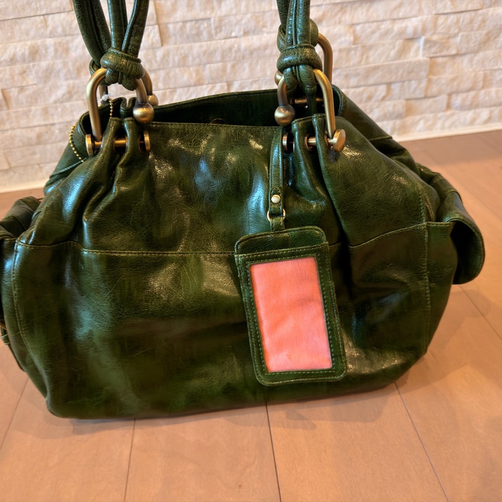 Big Buddha Olive Green Shoulder Bag - Picture 2 of 4